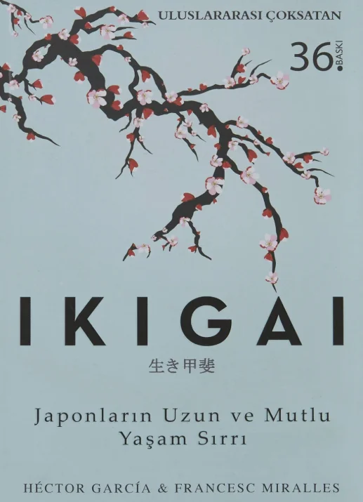 Cover of Ikigai: The Japanese Secret to a Long and Happy Life by Héctor García and Francesc Miralles